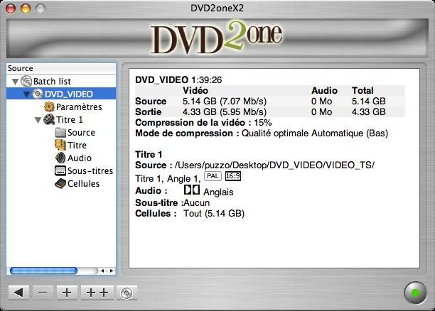 dvd2onex constant or variable