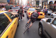 Les "bicycle messengers" de New-York. Sécurité ?