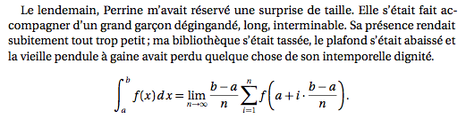 Échantillon MathDesign Utopia