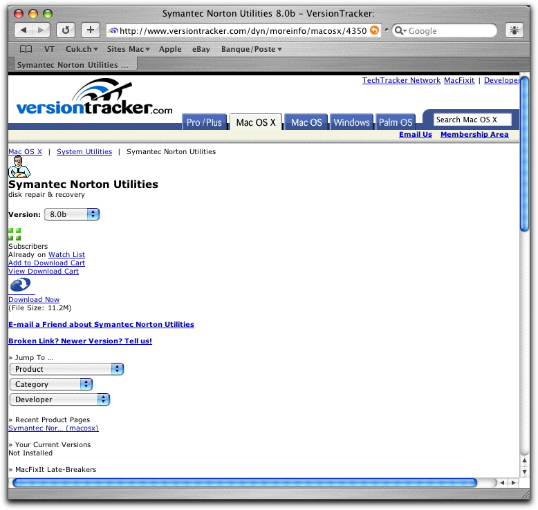 versiontracker com windows