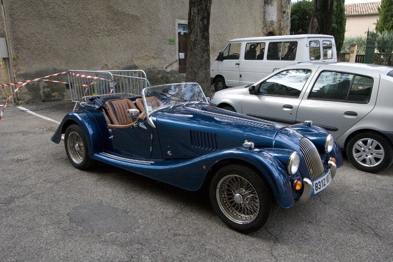 Morgan Roadster Grand mariage ce weekend dans le sud de la France et les 